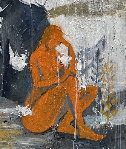 Картина на холсте "Наедине" Анастасия Качалова АК-ДН-0003