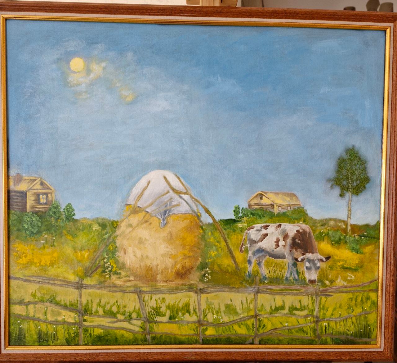 Картина Буренка